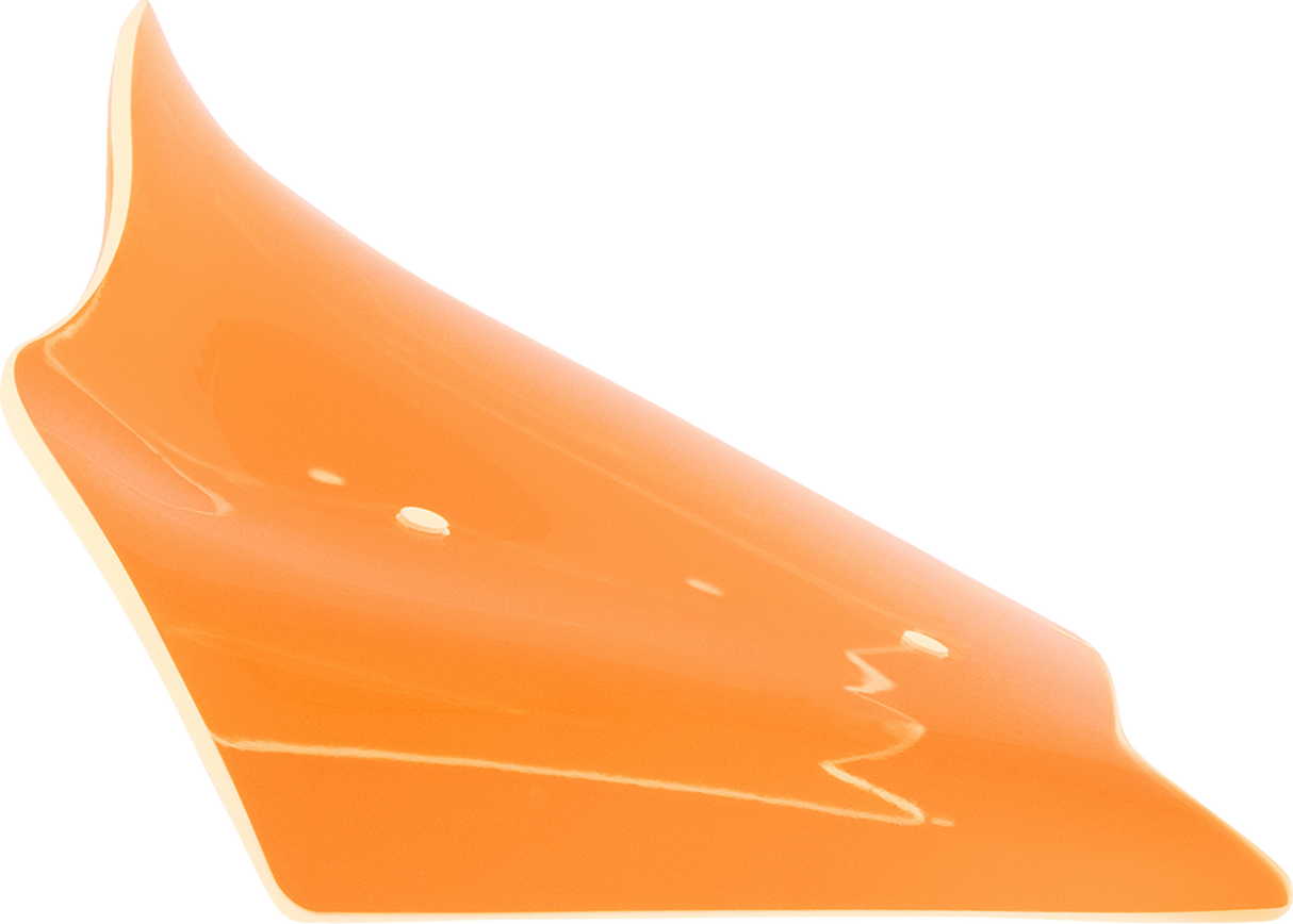 KLOCK WERKS Kolor Flare* Windshield - 8" - Orange Ice - FLH KWW-01-0724