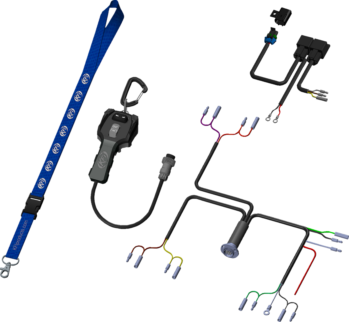 KFI PRODUCTS Hand Remote Plow Control Kit 106950