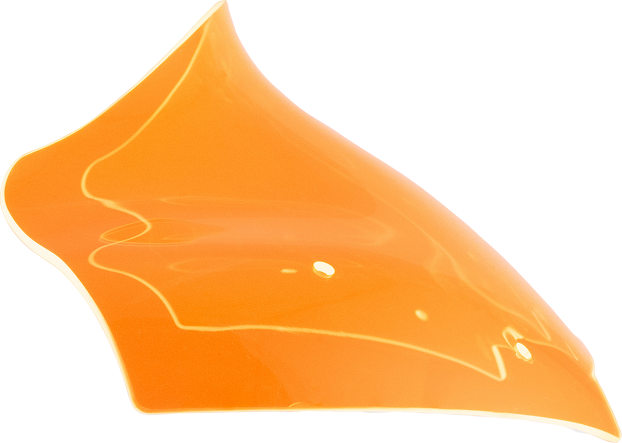 KLOCK WERKS Kolor Flare* Windshield - 10" - Orange Ice - FLTR KWW-01-0711