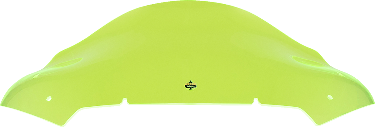 KLOCK WERKS Kolor Flare* Windshield - 10" - Green Ice - FLTR KWW-01-0713