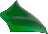 KLOCK WERKS Kolor Flare* Windshield - 10" - Green - FLTR KWW-01-0718
