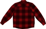 ICON Fallblock CX Flannel™ Jacket - Red - Medium - Part Number 2820-6975