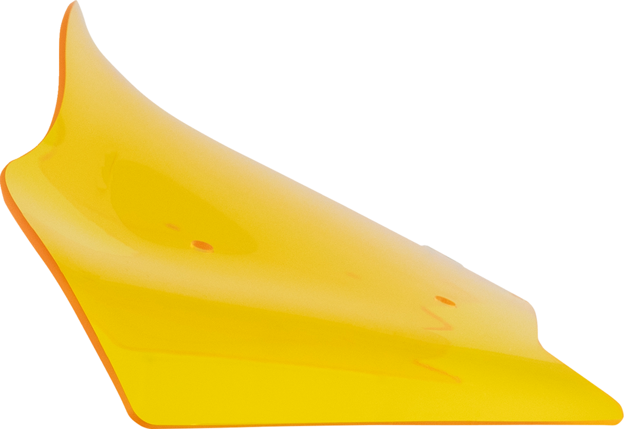 KLOCK WERKS Kolor Flare* Windshield - 8" - Yellow - FLH/FLTRXSTSE KWW-01-0730