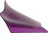 KLOCK WERKS Kolor Flare* Windshield - 8" - Purple - FLH/FLTRXSTSE KWW-01-0733
