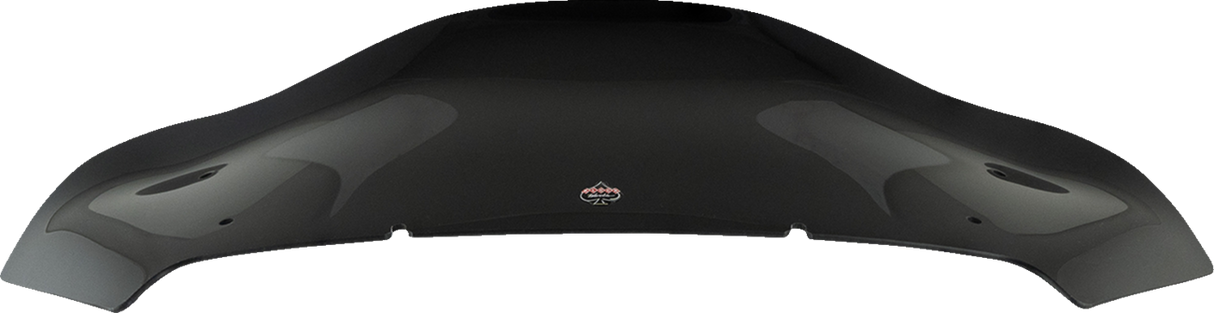 KLOCK WERKS Flare* Windshield - 8" - Black - FLHX KWW-01-0707-B