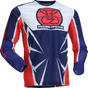 MOOSE OFFROAD Youth Agroid Mesh Jersey - Red/White/Blue - Medium 2912-2525