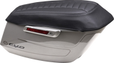 MUSTANG Deluxe Saddlebag Lid Coers - Black - Touring 88404