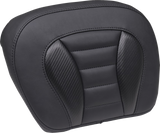 MUSTANG Deluxe Chopped Tour-Pak? Sissy Bar Pad - Black - Touring 88405