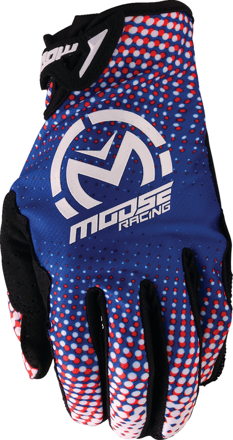 MOOSE OFFROAD SX1* Gloves - Red/White/Blue - 2XL 3330-8064