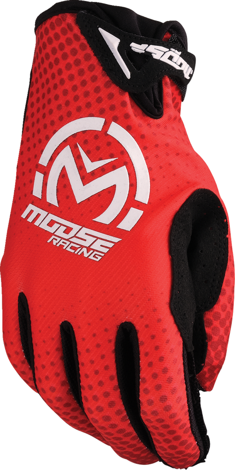 MOOSE OFFROAD SX1* Gloves - Red - Small 3330-8048