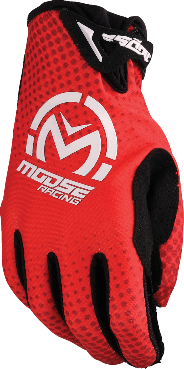MOOSE OFFROAD SX1* Gloves - Red - Small 3330-8048