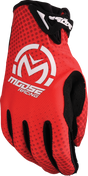 MOOSE OFFROAD SX1* Gloves - Red - Small 3330-8048