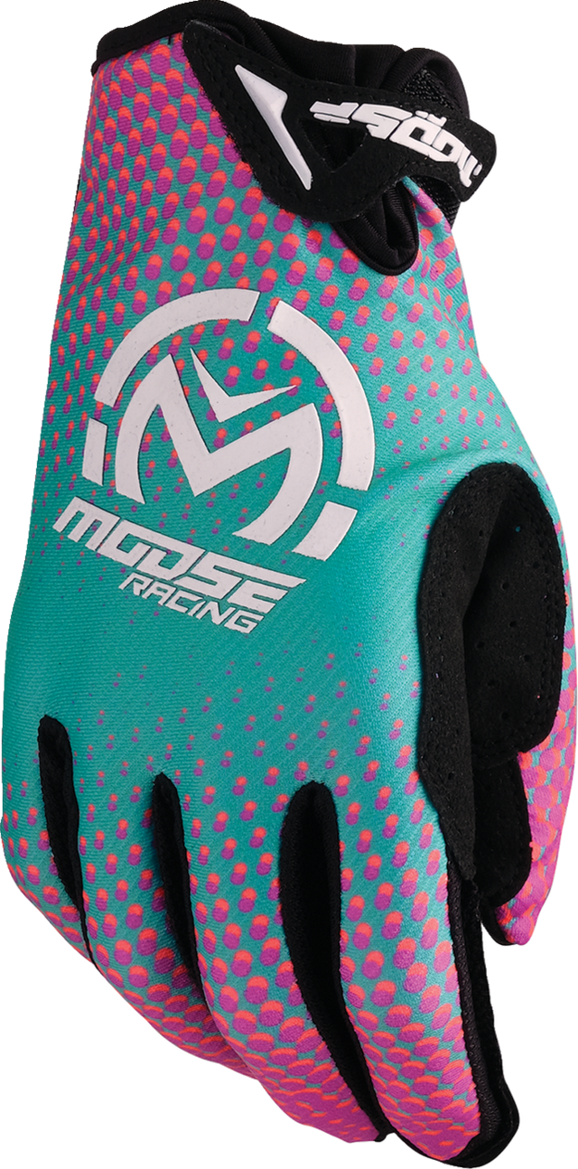 MOOSE OFFROAD SX1* Gloves - Pink/Purple/Teal - XL 3330-8075
