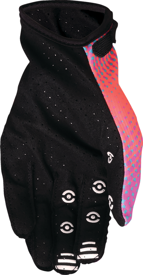 MOOSE OFFROAD SX1* Gloves - Pink/Purple/Teal - Large 3330-8074