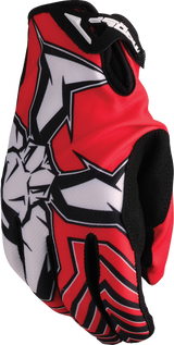 MOOSE OFFROAD Agroid* Pro Gloves - Red/Black - Small 3330-8091