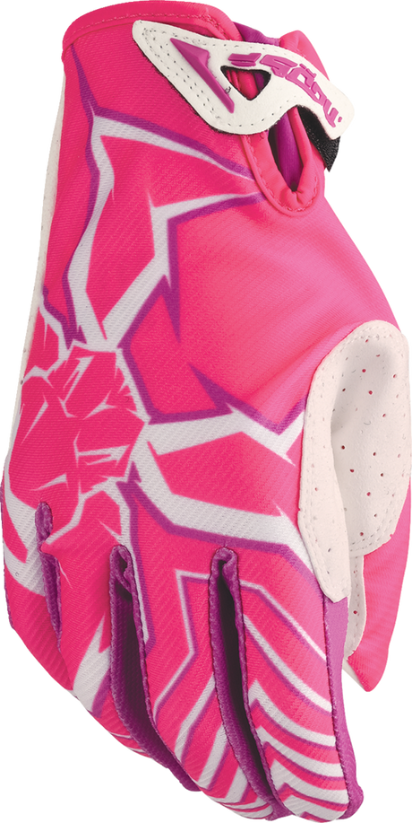 MOOSE OFFROAD Agroid* Pro Gloves - Pink/White - Small 3330-8097