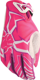 MOOSE OFFROAD Agroid* Pro Gloves - Pink/White - Medium 3330-8098