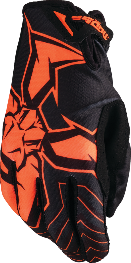 MOOSE OFFROAD Agroid* Pro Gloves - Gray/Orange - 3XL 3330-8108