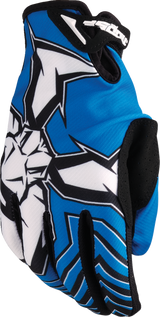 MOOSE OFFROAD Agroid* Pro Gloves - Blue/Black - Large 3330-8117