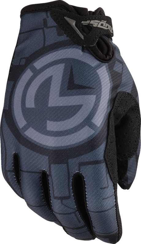 MOOSE OFFROAD Youth SX1* Gloves - Black/Gray - Small 3332-1878