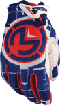 MOOSE OFFROAD Youth SX1* Gloves - Red/White/Blue - Large 3332-1885