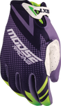 MOOSE OFFROAD Youth SX1* Gloves - Purple/Green - XL 3332-1896