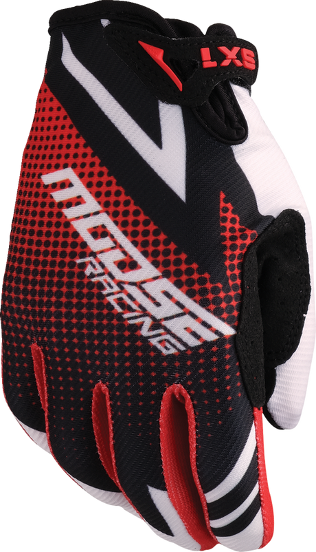 MOOSE OFFROAD Youth SX1* Gloves - Red/Black - Small 3332-1898