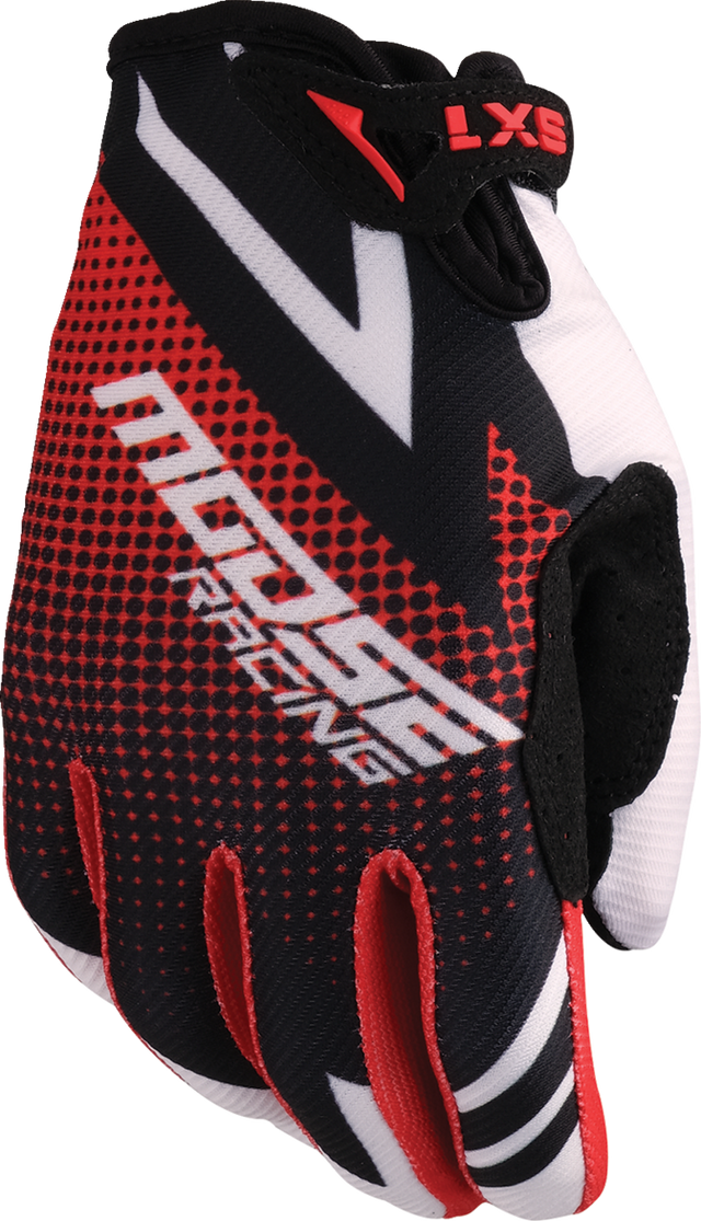 MOOSE OFFROAD Youth SX1* Gloves - Red/Black - Small 3332-1898