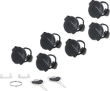 SW-MOTECH TRAX Lock Set - 7 Matching Locks with Keys ALK.00.165.16200