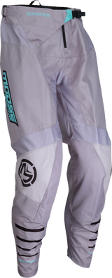 MOOSE RACING Qualifier Pants - Gray/Teal - 44 2901-11830