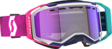 SCOTT Prospect 2.0 SMB Goggle - Stealth Blue/Radiant Pink - AMP Light Sensitive - Dual - Blue Chrome 421502-7906307