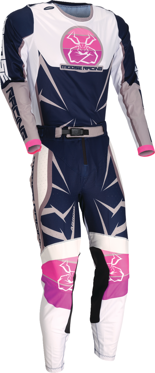 MOOSE RACING Agroid Pants - Navy/White - 38 2901-11760