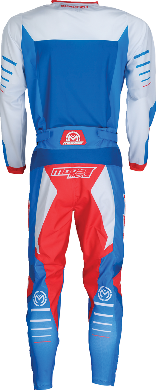 MOOSE RACING Qualifier Pants - Red/White/Blue - 36 2901-11812