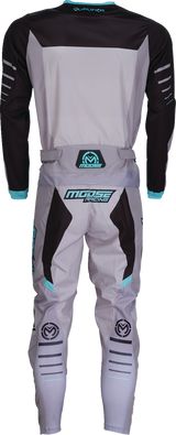 MOOSE RACING Qualifier Pants - Gray/Teal - 32 2901-11824