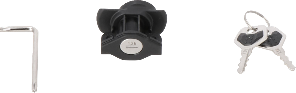 SW-MOTECH DUSC Hard Case Lock Set - Black LOC.00.745.10000