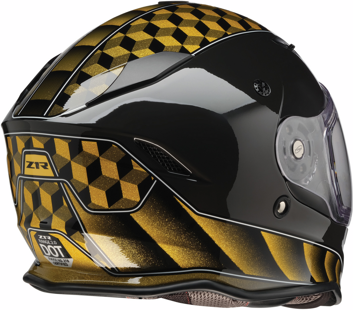 Z1R Nemesis Helmet - Thunderbird - Yellow - XS 0101-17107