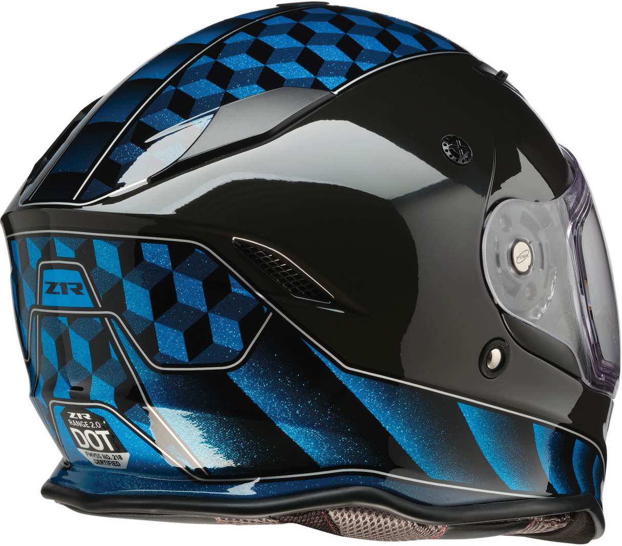 Z1R Nemesis Helmet - Thunderbird - Blue - Small 0101-17115