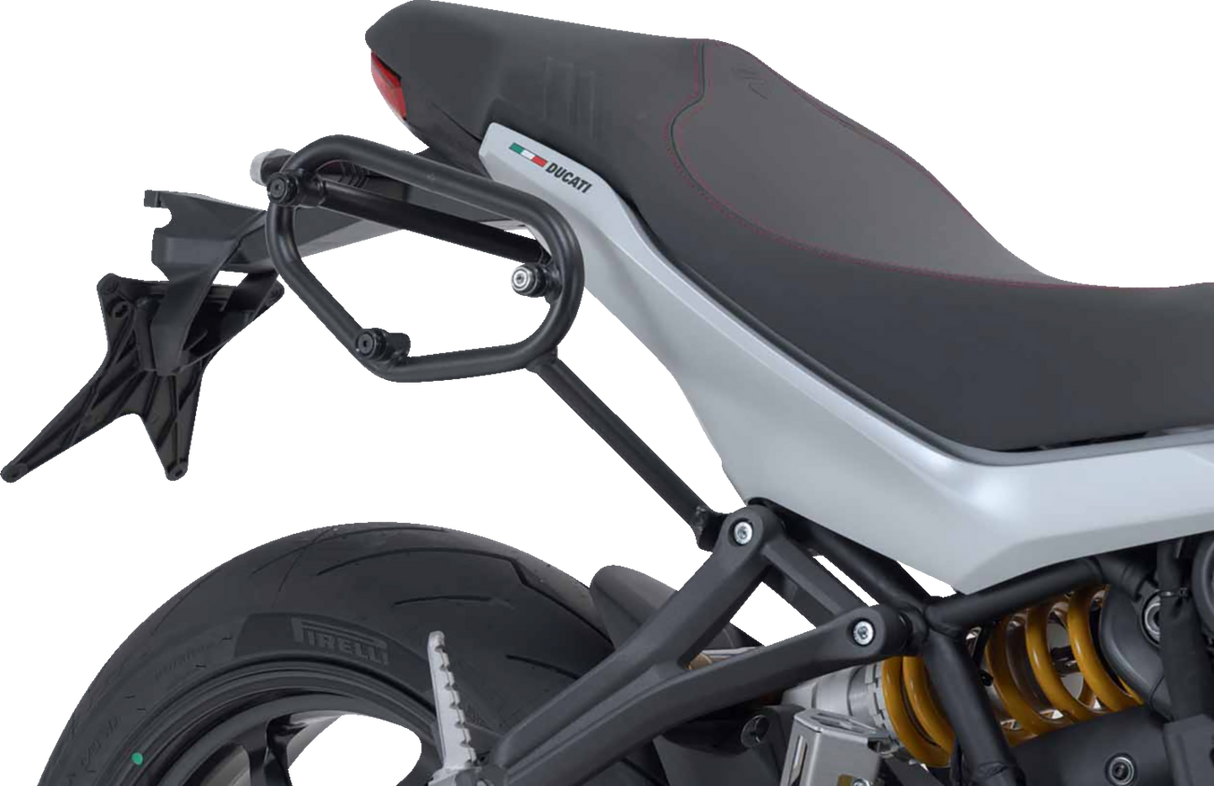 SW-MOTECH SLC Side Carrier - Right - Black - Ducati HTA.22.885.11001