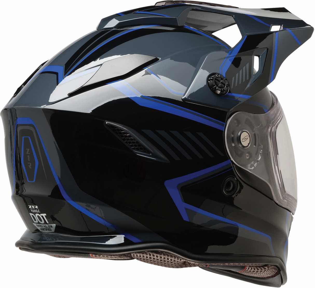 Z1R Range 2.0 Helmet - Voyager - Black/Blue - XL 0140-0366