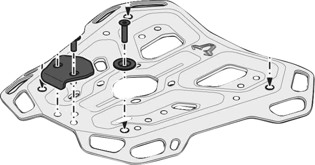 SW-MOTECH ADVENTURE-RACK for Luggage - Yamaha GPT.06.148.19000/B