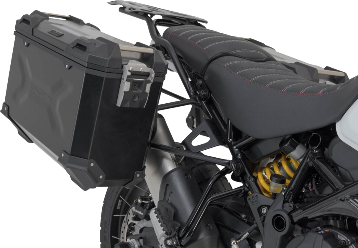 SW-MOTECH PRO Side Carrier - Left/Right - Black - Ducati - DesertX KFT.22.995.30001/B