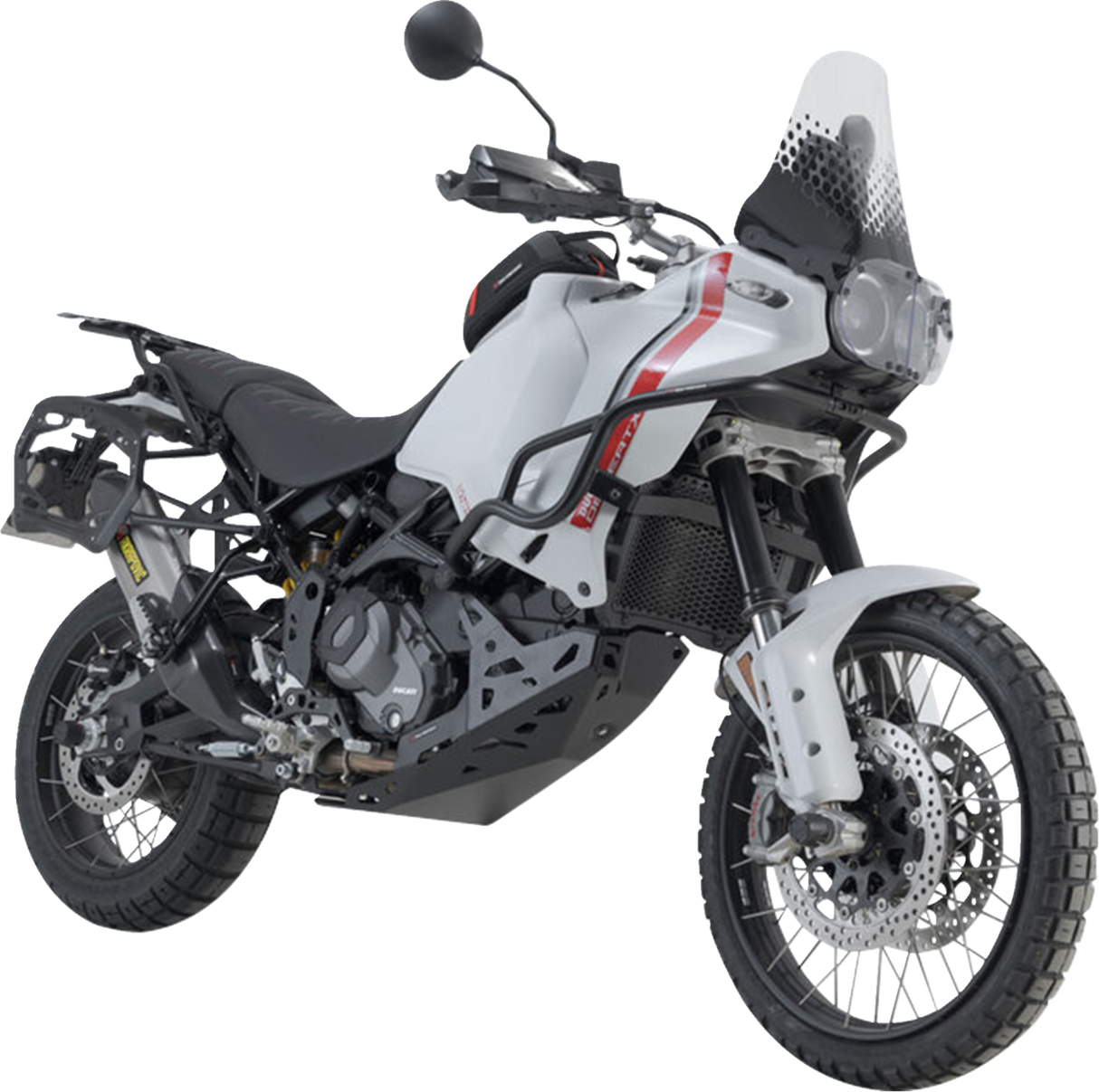SW-MOTECH PRO Side Carrier - Left/Right - Black - Ducati - DesertX KFT.22.995.30001/B
