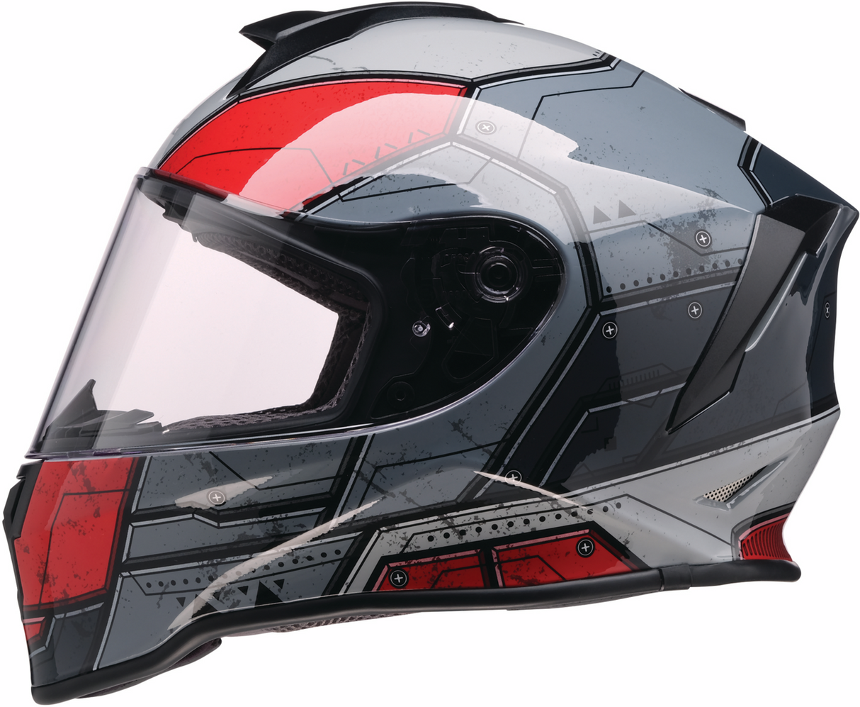 Z1R Youth Warrant Helmet - Sentinel - Red - Medium 0102-0290