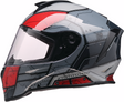 Z1R Youth Warrant Helmet - Sentinel - Red - Large 0102-0291