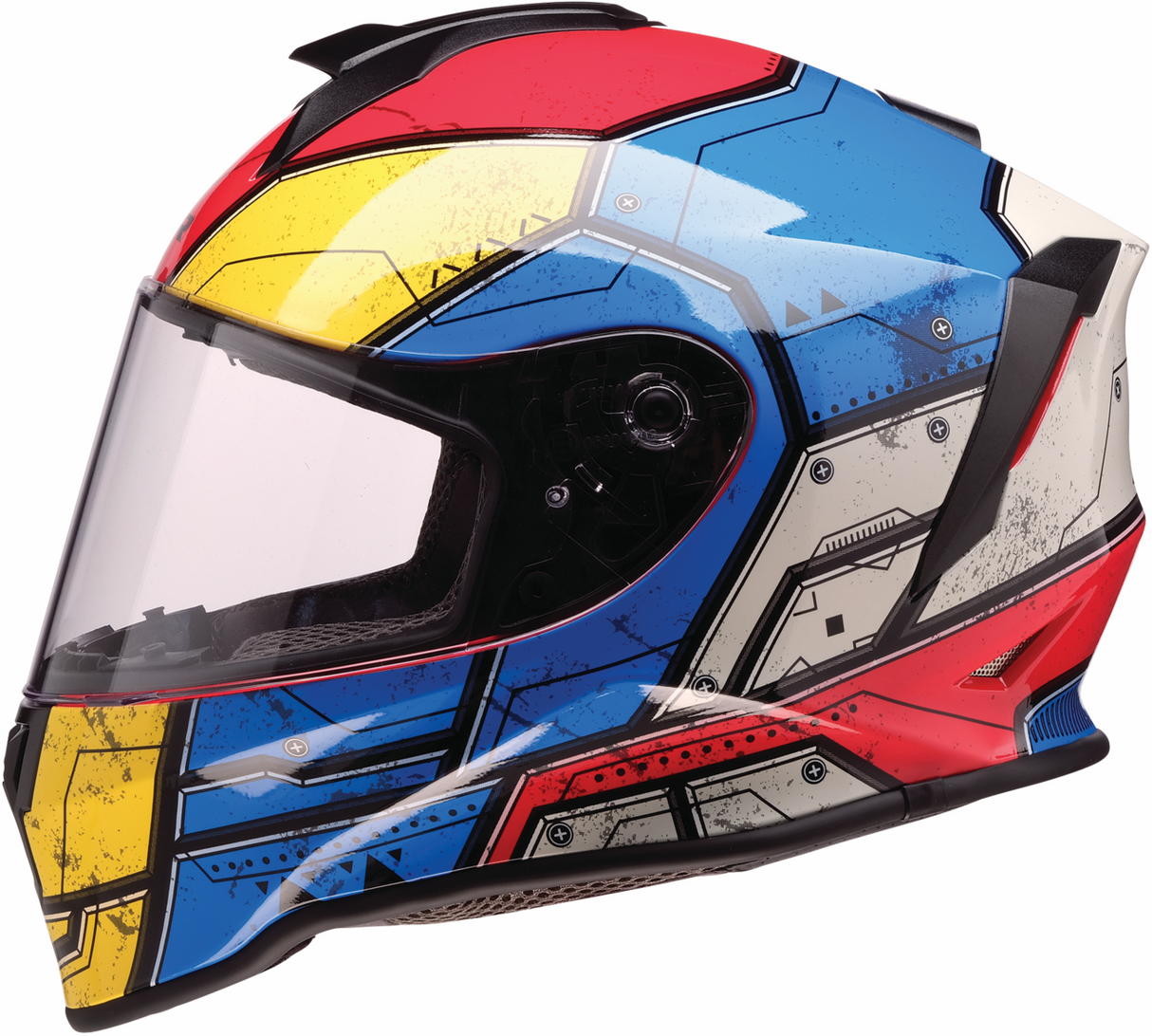 Z1R Youth Warrant Helmet - Sentinel - Blue - Medium 0102-0293