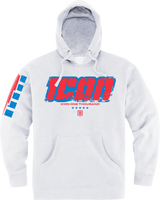 ICON Intercept 84™ Hoodie - White - 3XL 3050-6943