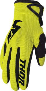THOR Youth Sector Gloves - Acid - Medium 3332-1736