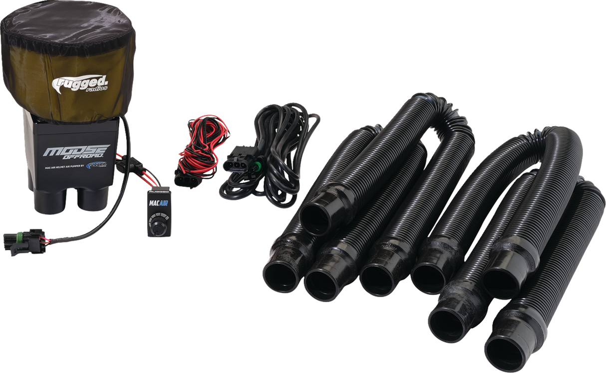 MOOSE RACING MAC Helmet Air Pumper Kit - 4-Person MAC-4P-KIT-MSE