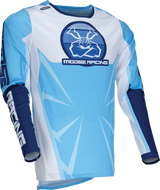 MOOSE RACING Agroid Jersey - Blue/White - Large 2910-8133
