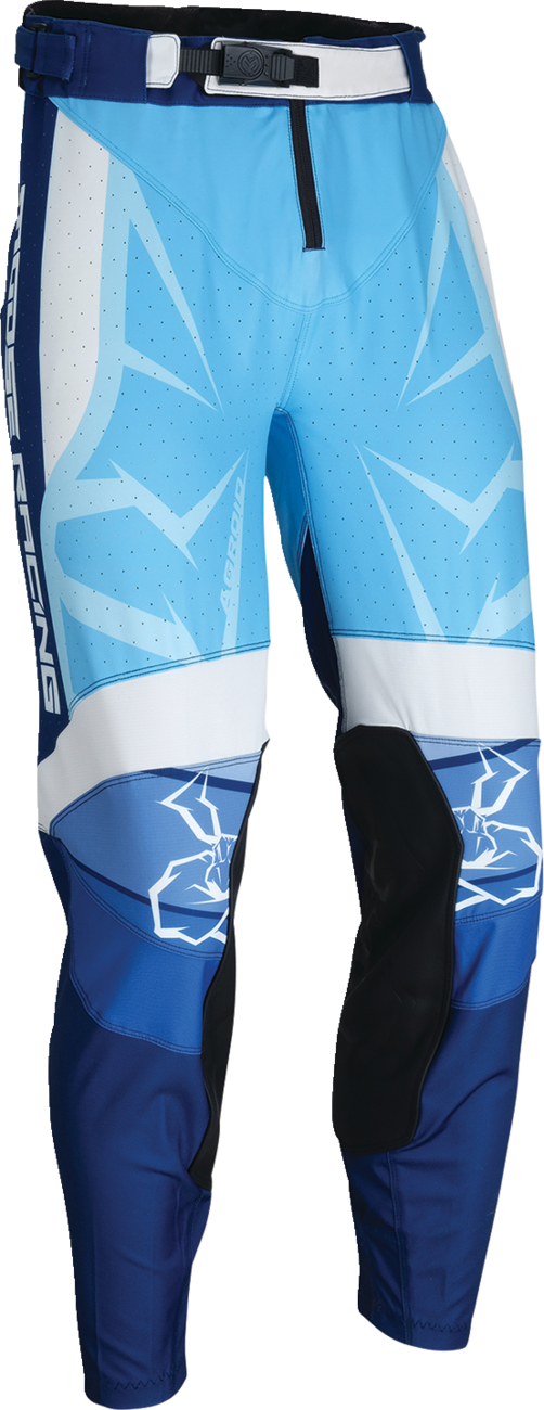 MOOSE RACING Agroid Pants - Blue/White - 34 2901-11747